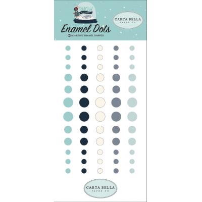 Carta Bella Snow Much Fun Embellishments - Enamel Dots